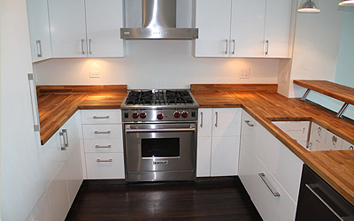Green Building Technologies Remodeled Kitchen